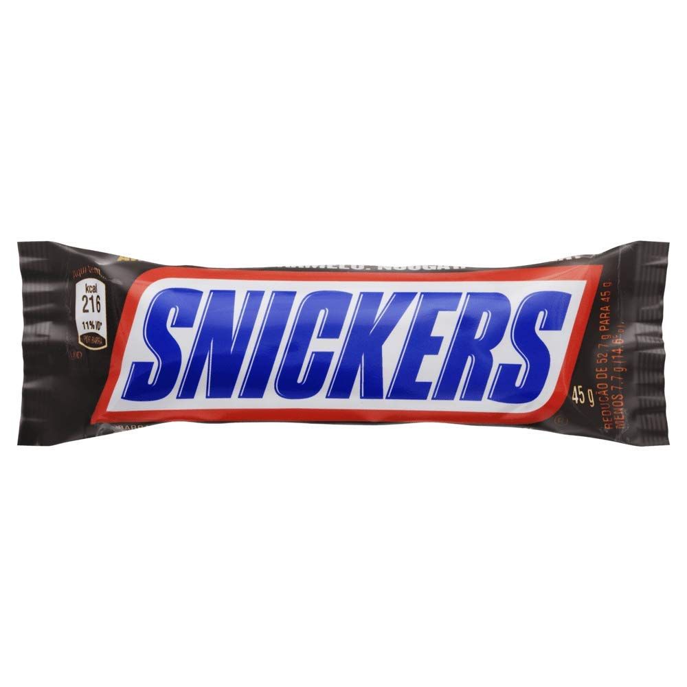 Chocolate Snickers Original 45g | Amazon (BR)