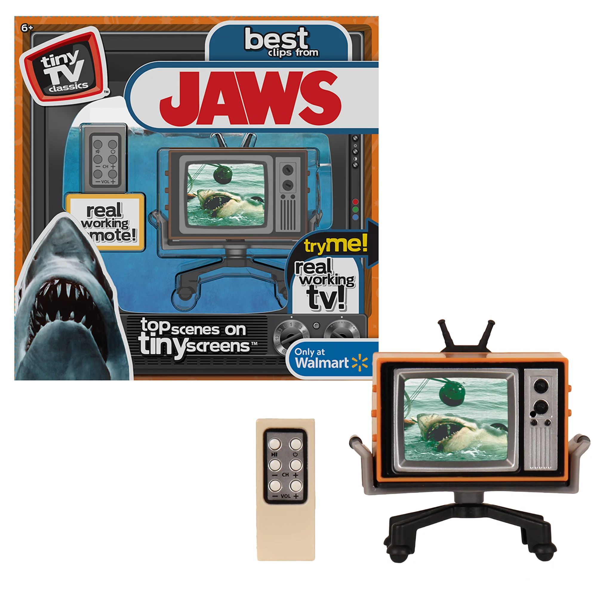 NEW SPRING '22 - Tiny TV Classics - Jaws Edition- Newest Collectible from Basic Fun - Watch top J... | Walmart (US)