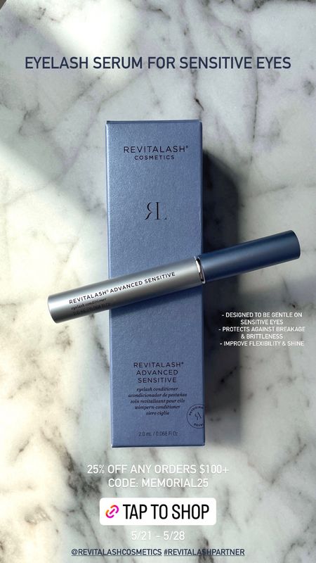 My favorite lash serum is on sale! 🚨 It’s seriously a lash lift in a bottle! 🪄 I’ve been using this serum for years and can’t recommend it enough! If you have sensitive eyes, don’t worry! There is a gentle serum for you too! The serum will enhance your lashes, strengthen, protect against breakage, and improve flexibility & shine. Use code: MEMORIAL25 for 25% off any orders $100+! @revitalashcosmetics #revitalashpartner 

Eyelash serum, lash serum, beauty products, RevitaLash Cosmetics, sale, The Stylizt 


#LTKSaleAlert #LTKFindsUnder100 #LTKBeauty