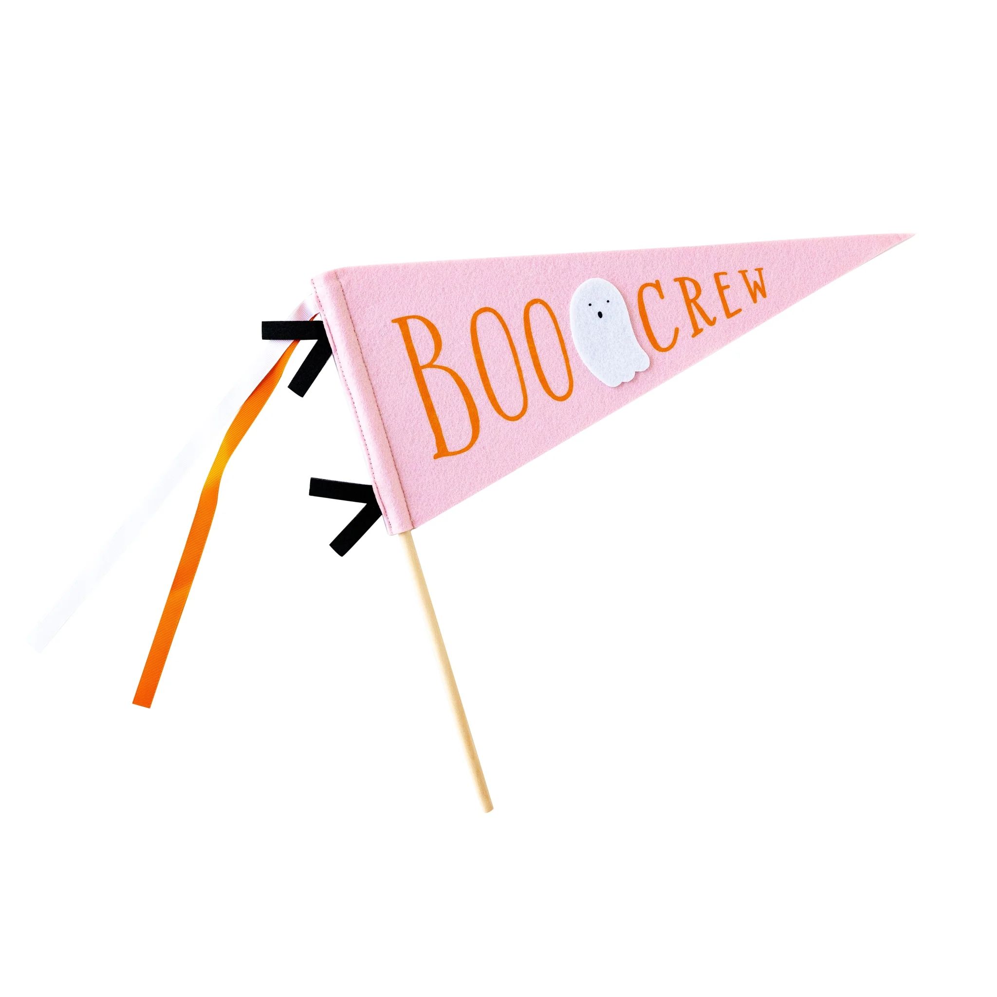 Boo Crew Felt Pennant Banner | My Mind's Eye