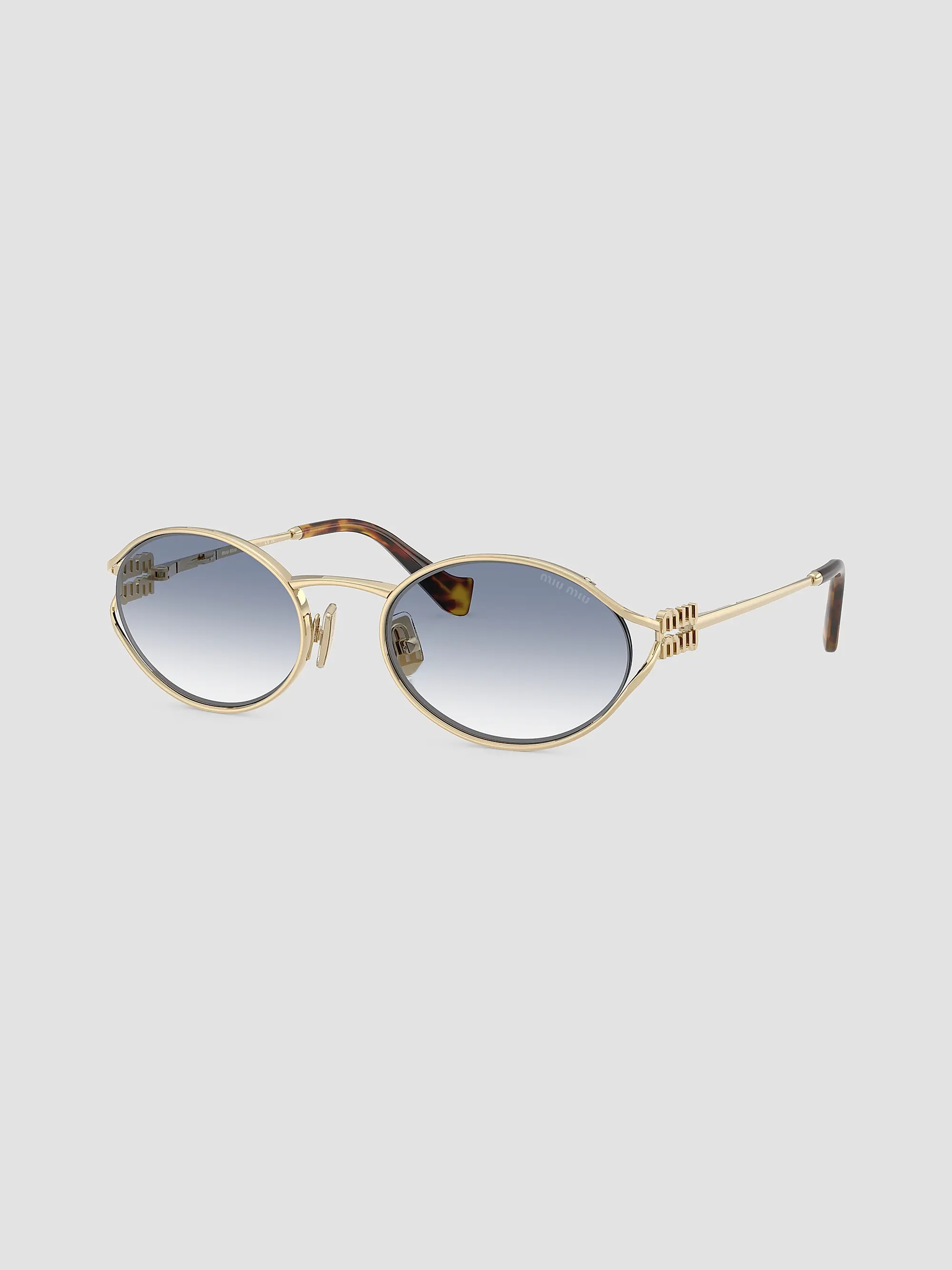 Miu Miu 52YS Oval Sunglasses | Saks Fifth Avenue | Saks Fifth Avenue