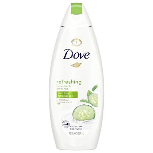 Dove go fresh Refreshing Body Wash Revitalizes and Refreshes Skin Cucumber and Green Tea Effectively Washes Away Bacteria While Nourishing Your Skin 12 oz | Amazon (US)