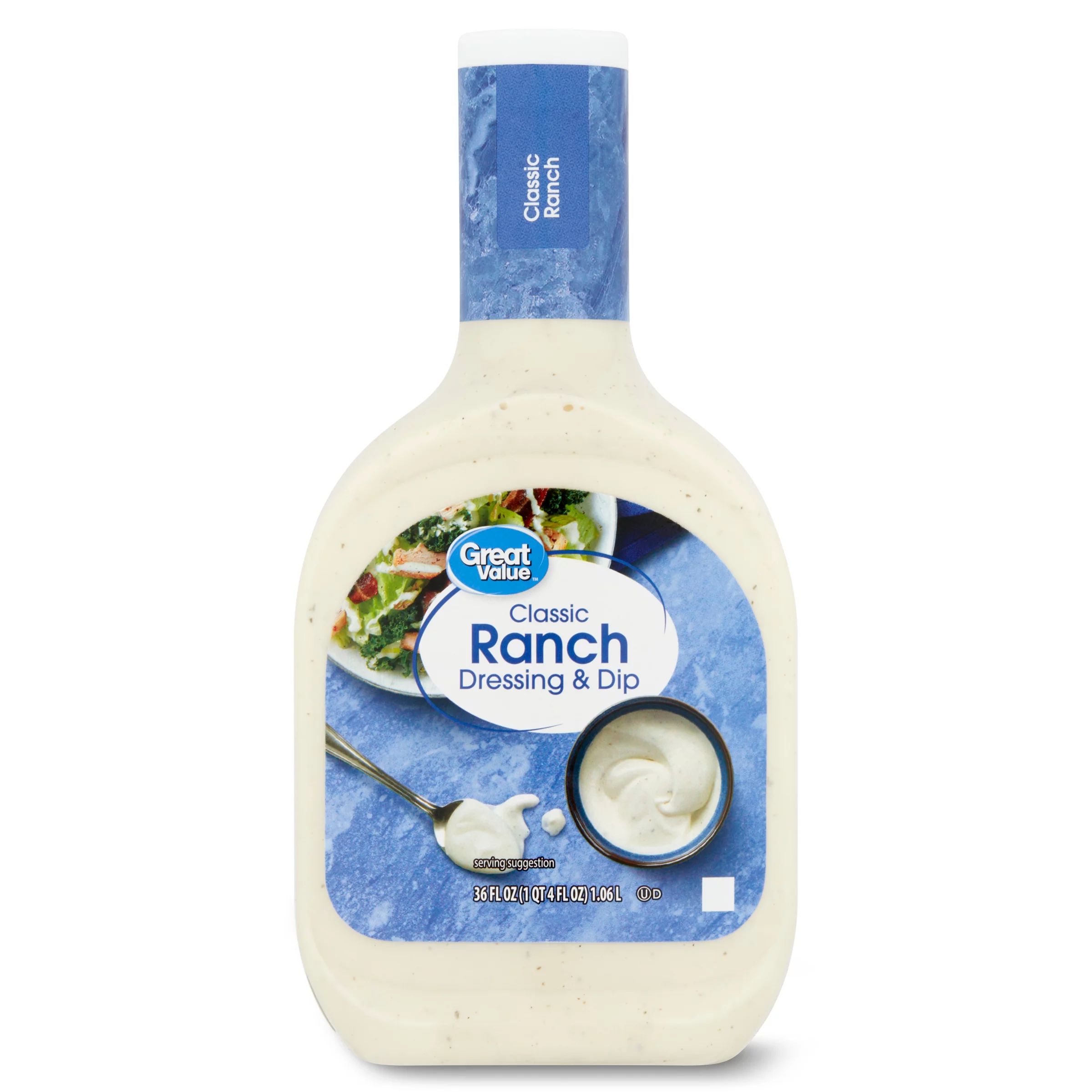 Great Value Classic Ranch Dressing & Dip, 36 fl oz | Walmart (US)