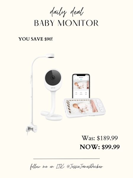 Baby monitor over $90 off! Crazy deal for a good brand!

#LTKbaby #LTKfamily #LTKsalealert