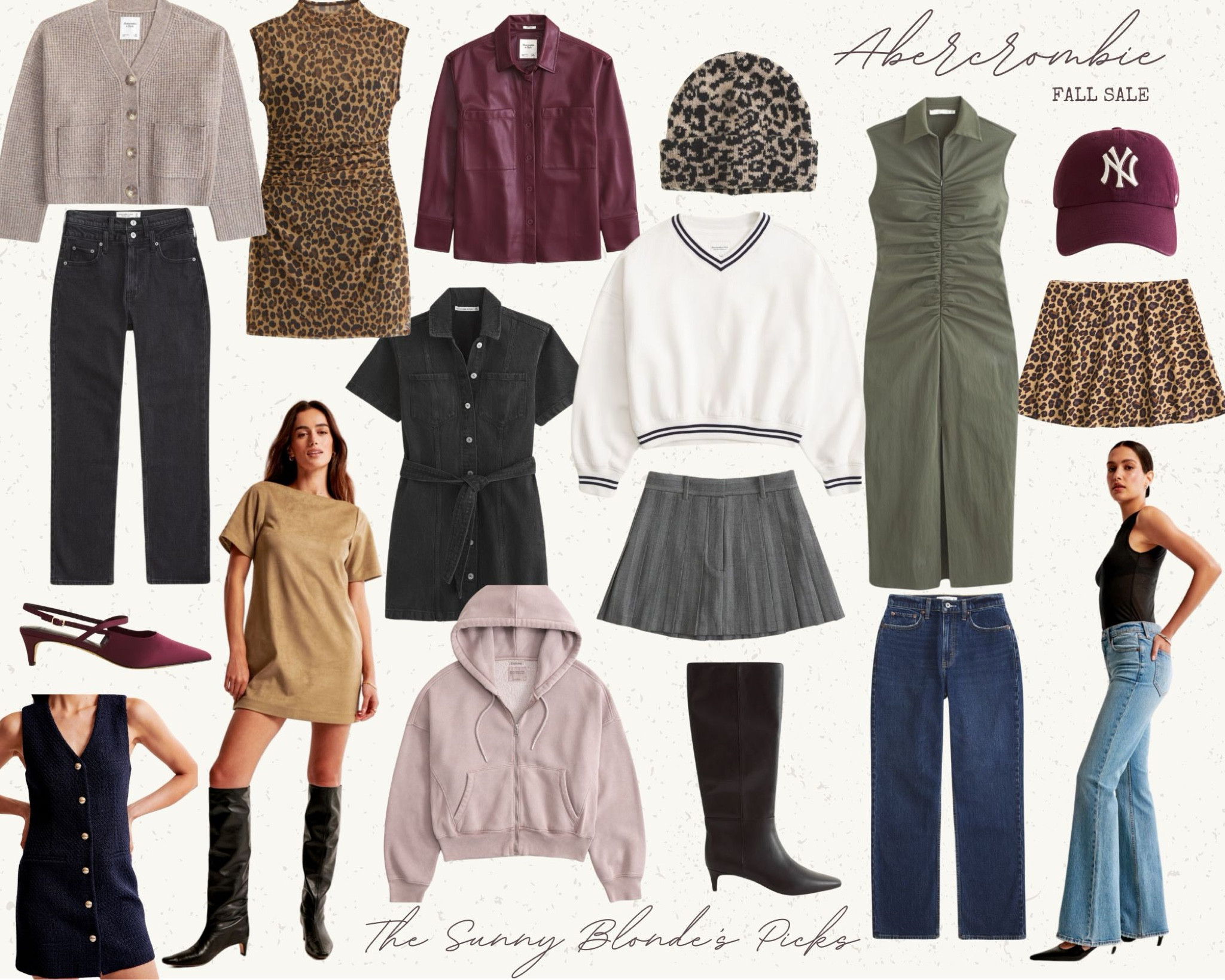 The FALL SALE is on! Save 20% off sitewide at Abercrombie…exclusively for my LTK followers! Here are my favorite fall picks. I couldn’t link all in one post so see my other post if you don’t see the items linked here!

Tee shirt dress, Fall outfit, boots, hoodie, leopard, baseball cap NY, burgundy shirt jacket, leopard dress, leopard skirt, over 40 fashion, denim, sale denim, sweater, kitten heel, cardigan, ootd 

#LTKFindsUnder100 #LTKSaleAlert #LTKFallSale