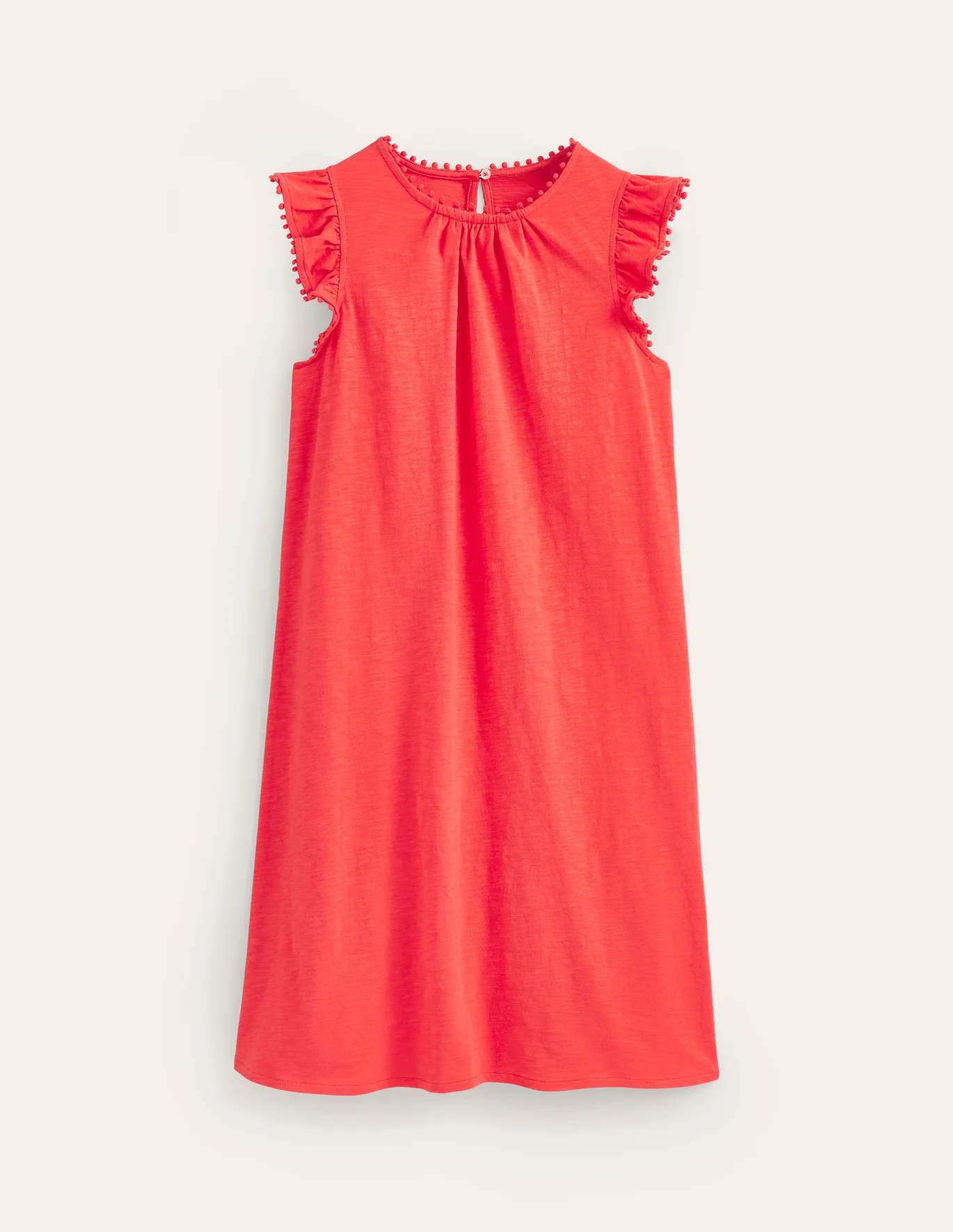 Georgina Pom Ruffle Dress | Boden (US)