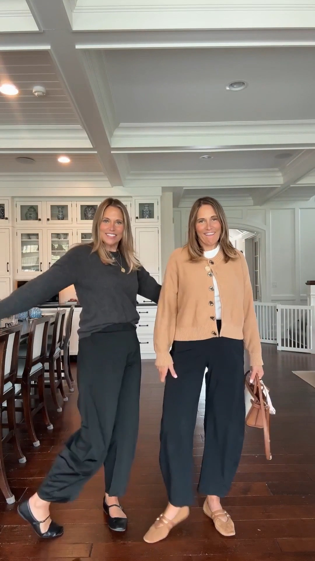 One of the perks of being twins is getting to compare pieces side by side. We tried this Amazon version of a viral designer pair, and for just $35, it really impressed us. They’re comfortable, flattering, and look so similar to the original.

#LTKSeasonal #LTKOver40 #LTKMidsize