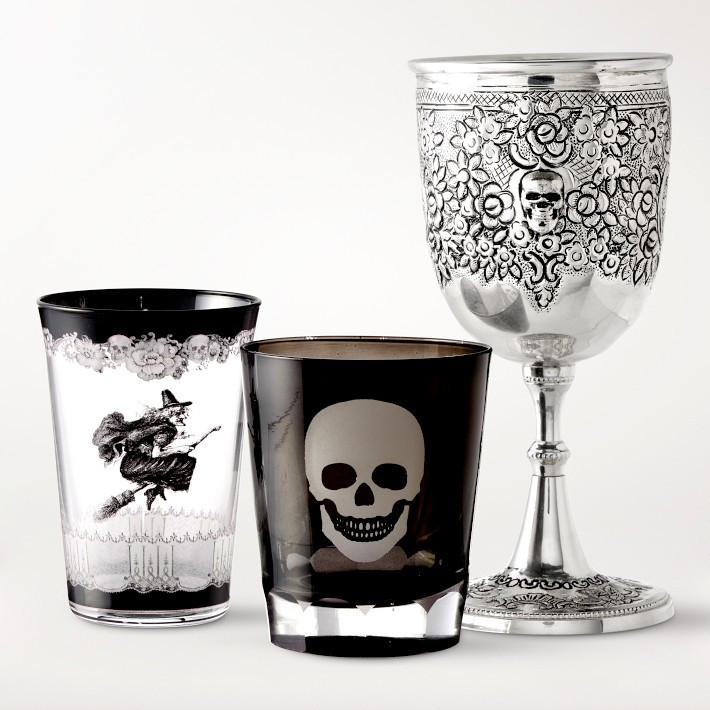 Spooky Soirée Tumblers, Set of 4 | Williams-Sonoma