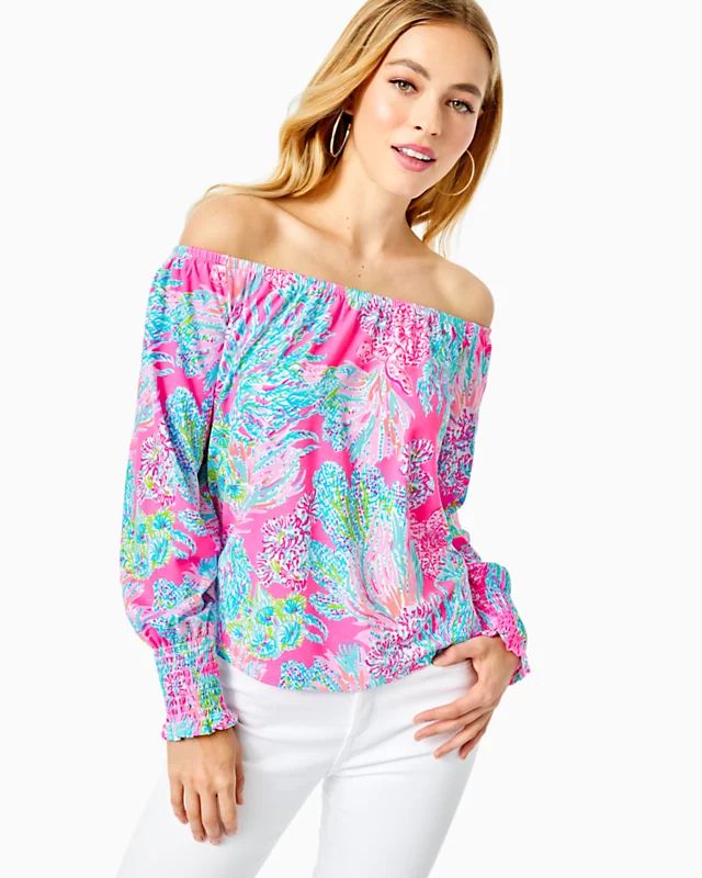 Lana Off-The-Shoulder Top | Lilly Pulitzer