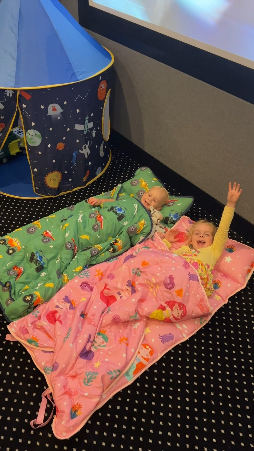 Movie nights are made even more magical with fun sleeping bags 🏕️🍿🎦

#LTKKids #LTKFamily #LTKHome