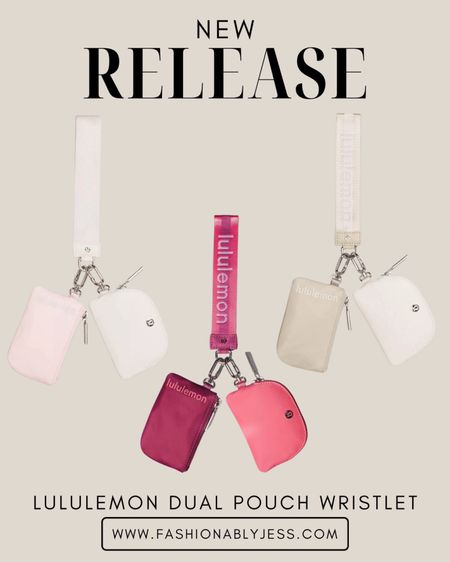 Love these new dual pouch wristlets from lululemon 

#LTKitbag #LTKfindsunder50 #LTKstyletip