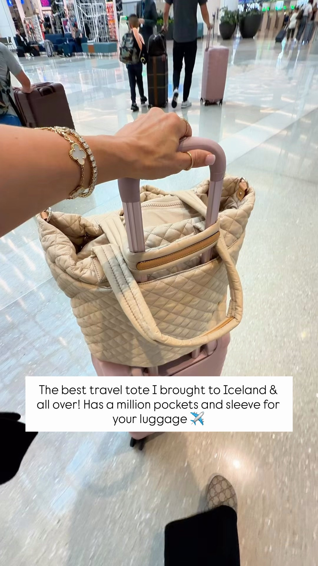 My travel essentials! My travel must-haves. Travel favorites. I love this quilted tote bag for travel! Has a million pockets and can fit a ton. Love my Beis luggage set too with matching covers. Gift ideas for her.

#LTKmomlife #LTKTravel #LTKdayinmylife