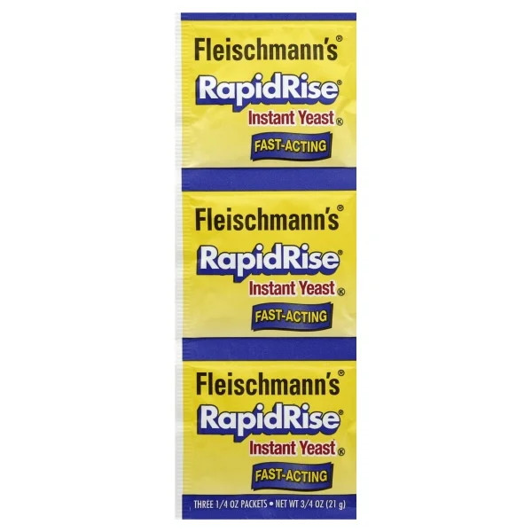 Fleischmann's Rapid Rise Yeast, 0.75 Oz, 3 Pack | Walmart (US)