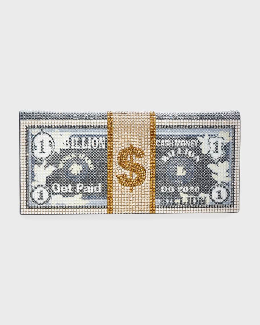 Judith Leiber Couture Billions Envelope Crystal Clutch Bag | Neiman Marcus