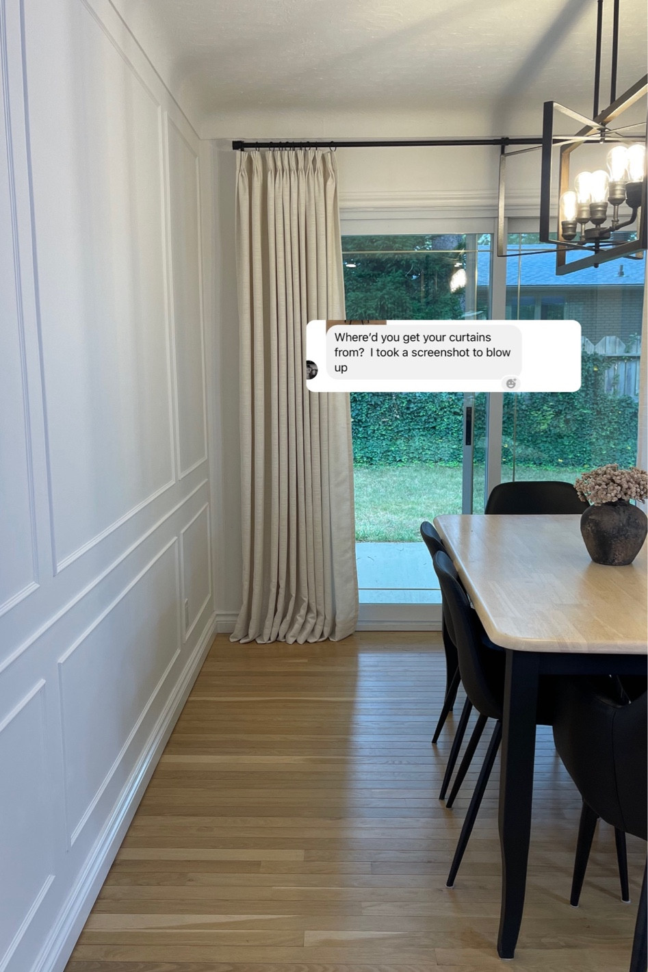 FAQ: where are your dining room curtains from? Spilling the tea:


There are the TWOPAGES LIZ LINEN CUSTOM CURTAINS in Beige White #1608-1. 

Other details;
Triple pinch pleat, Memory shaped, same colour lining shading rate 80%. Measurements are custom to our dining room window! 

Use code: BRIANNEWALTER for 15% off your entire purchase on custom drapes, curtain rods, etc from the two pages website! 

Dining room Inspo, transitional, modern, custom curtains, custom drapes, custom drapery, black curtain rod, Amazon find, Amazon curtain rod, boujee on a budget, boujie on a budget, pretty and practical, Liz linen, Jawarta, beige curtains, white curtains, textured, Liz linen custom drapes 

#LTKHome #LTKOver40 #LTKStyleTip