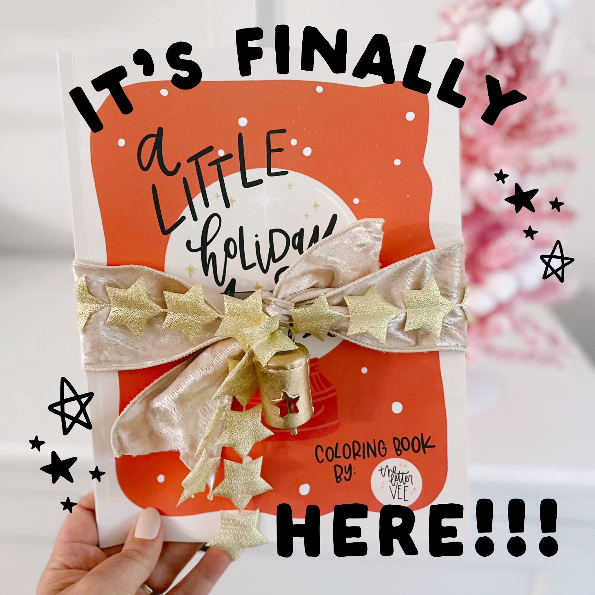 The Letter Vee holiday magic coloring book is now on Amazon! 🙌🏼✨ hand drawn and made with love  

#LTKKids #LTKHoliday #LTKFamily