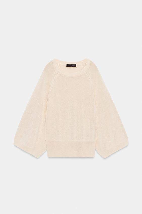 KNIT JUMPER WITH ROUND NECK | Zara AU