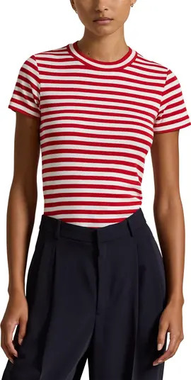 Stripe Short Sleeve Cotton T-Shirt | Nordstrom
