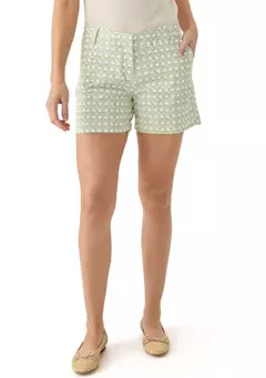 Crown & Ivy™ Women's 5" Caroline Printed Shorts | Belk