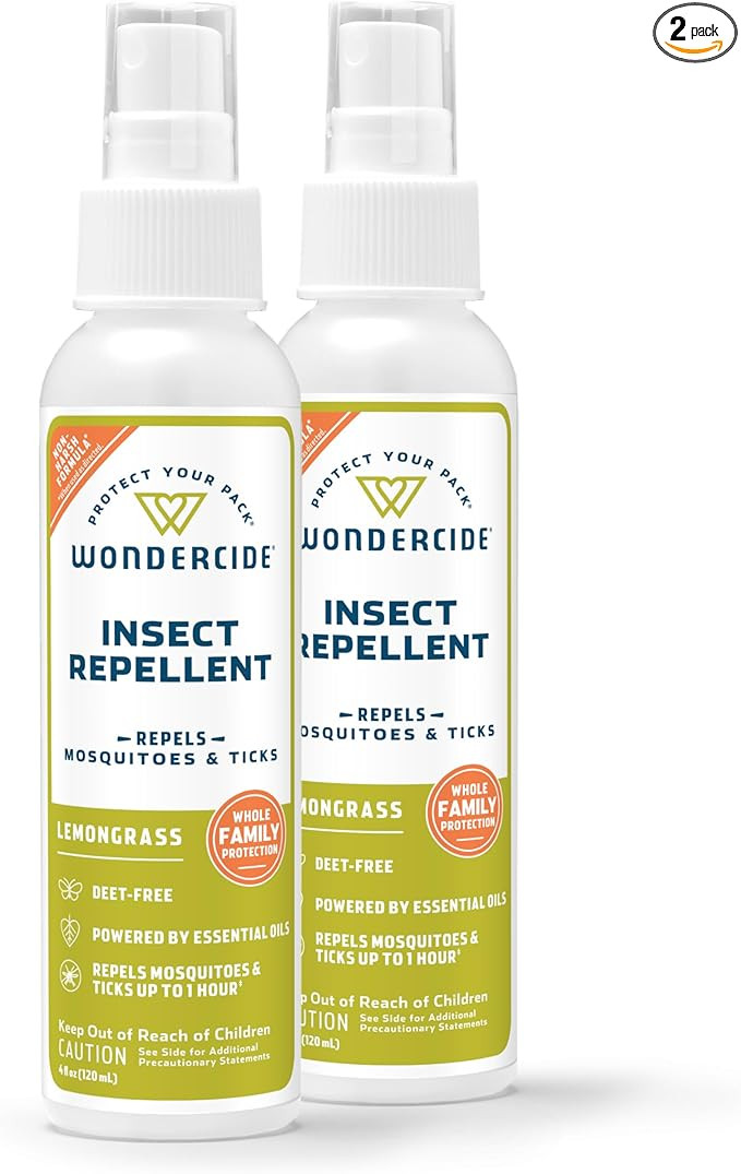 Wondercide - Mosquito, Tick, and Insect Repellent with Natural Essential Oils - DEET-Free Bug Spr... | Amazon (US)