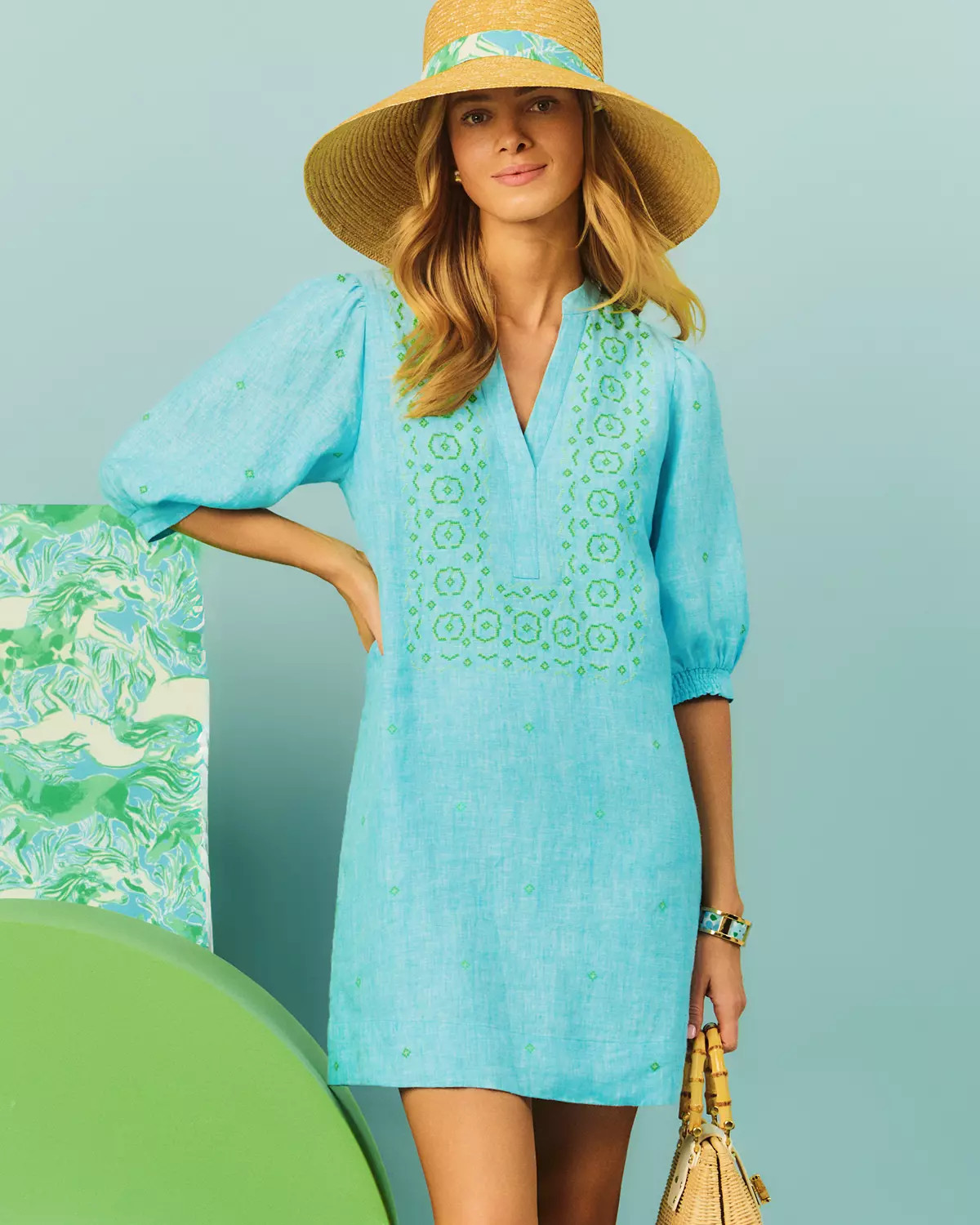 Mialeigh Linen Dress | Lilly Pulitzer