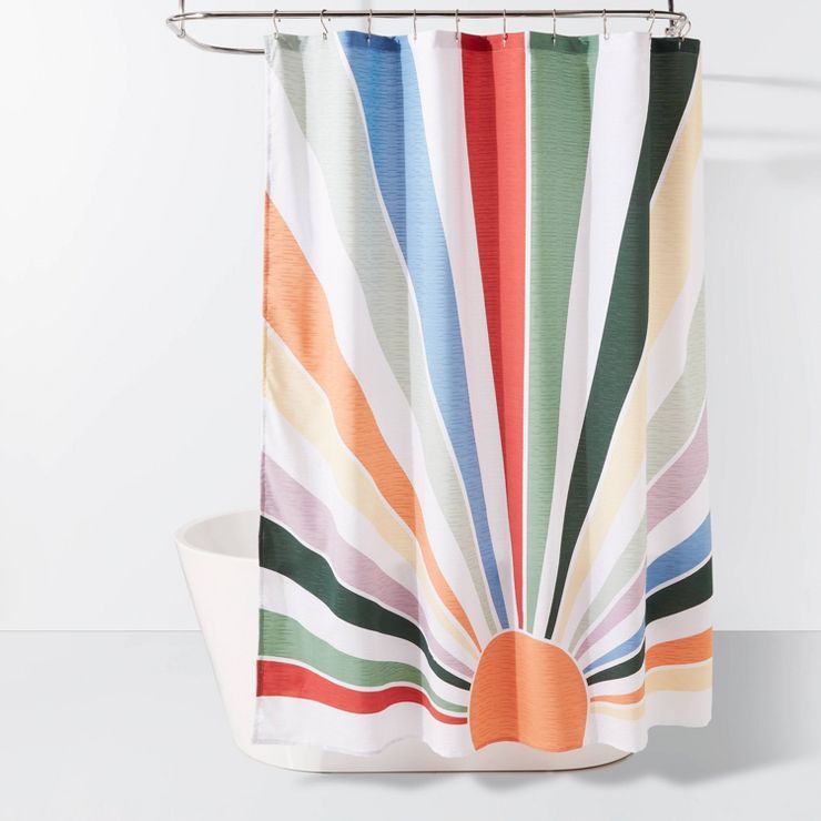 Rainbow Sunshine Shower Curtain - Room Essentials™ | Target