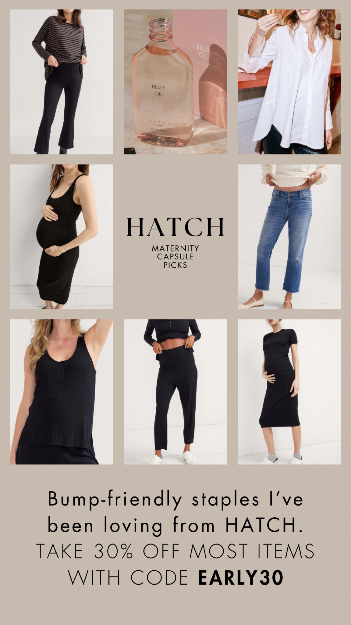 #Maternity clothes don't have to be frumpy! Love these basics from HATCH, I've been able to dress them up and down—without forsaking comfort or style. The best part? Save $25 on every $100 you spend when you shop HATCH on Bloomingdale's. 

#LTKBump #LTKSaleAlert #LTKHoliday