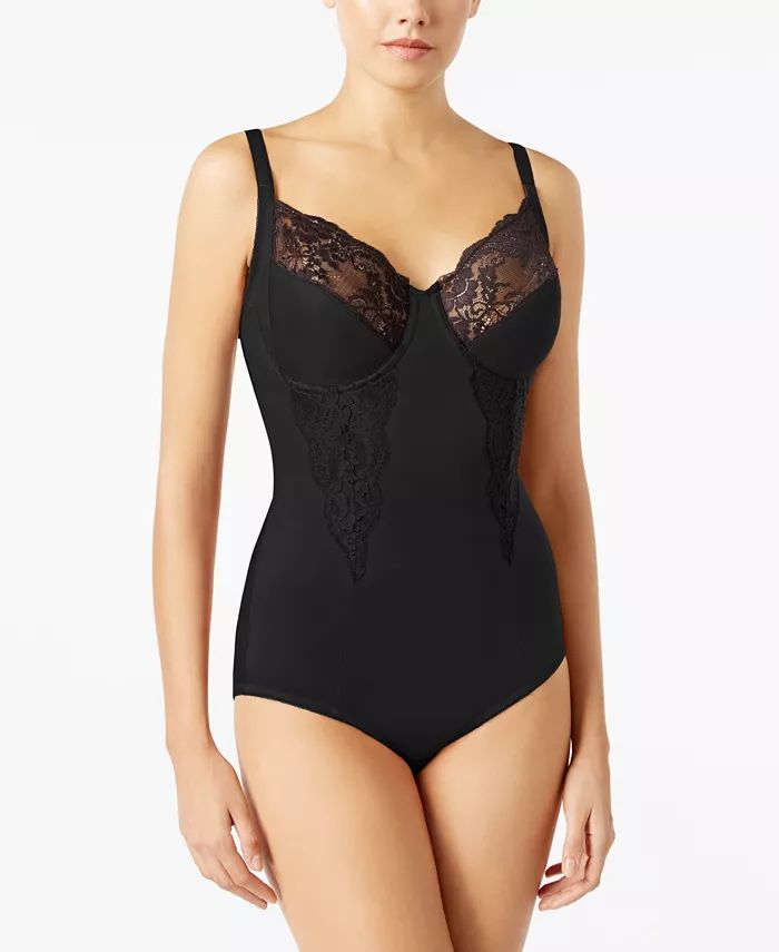 Women's Firm Control Embellished Unlined Shaping Bodysuit1456 | Macy's