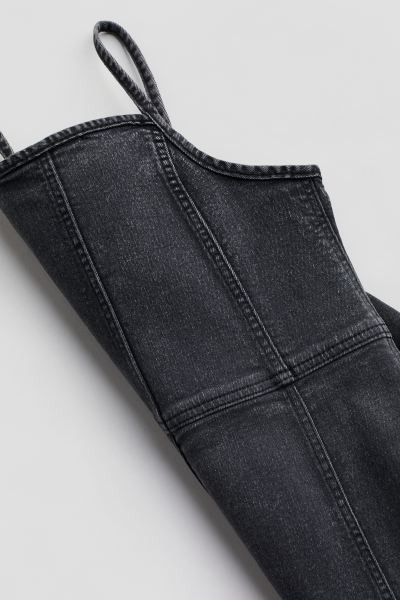 Denim Dress - Denim black - Kids | H&M US | H&M (US + CA)