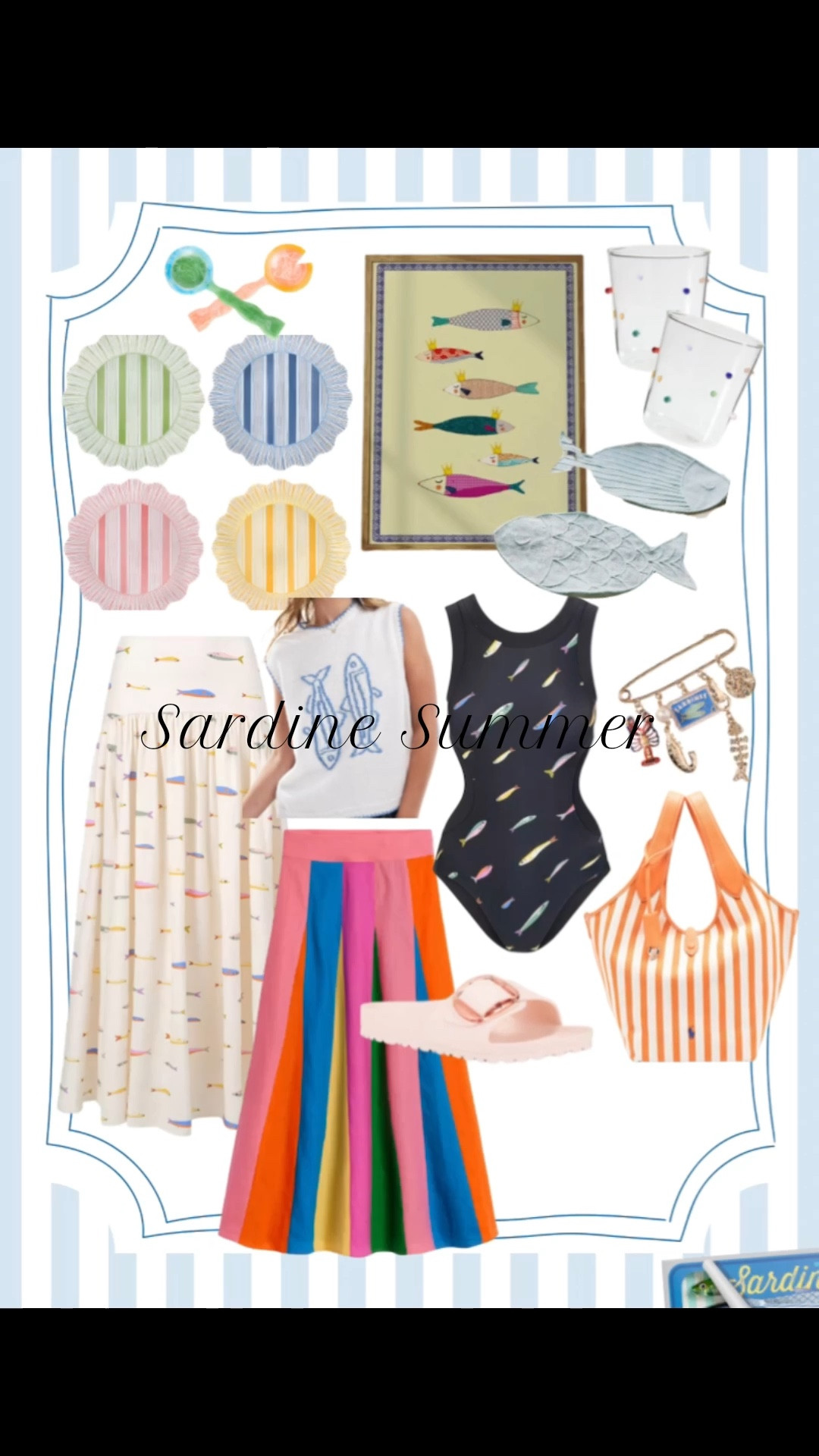 Sardine summer 👁️‍🗨️ 

#LTKHome #LTKSwim #LTKItBag