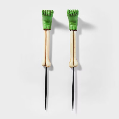 2pk Zombie Feet Halloween Decorative Yard Stakes - Hyde & EEK! Boutique™ | Target
