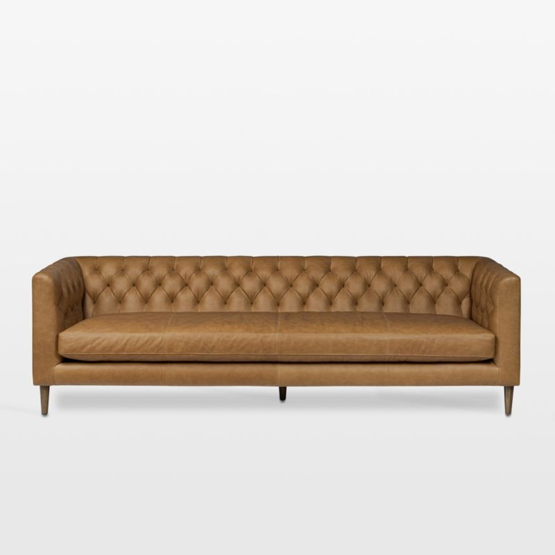 Thurston Rounded Leg 96" Sofa | Crate & Barrel | Crate & Barrel