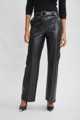 Vegan Leather Cargo Pant | Elie Tahari