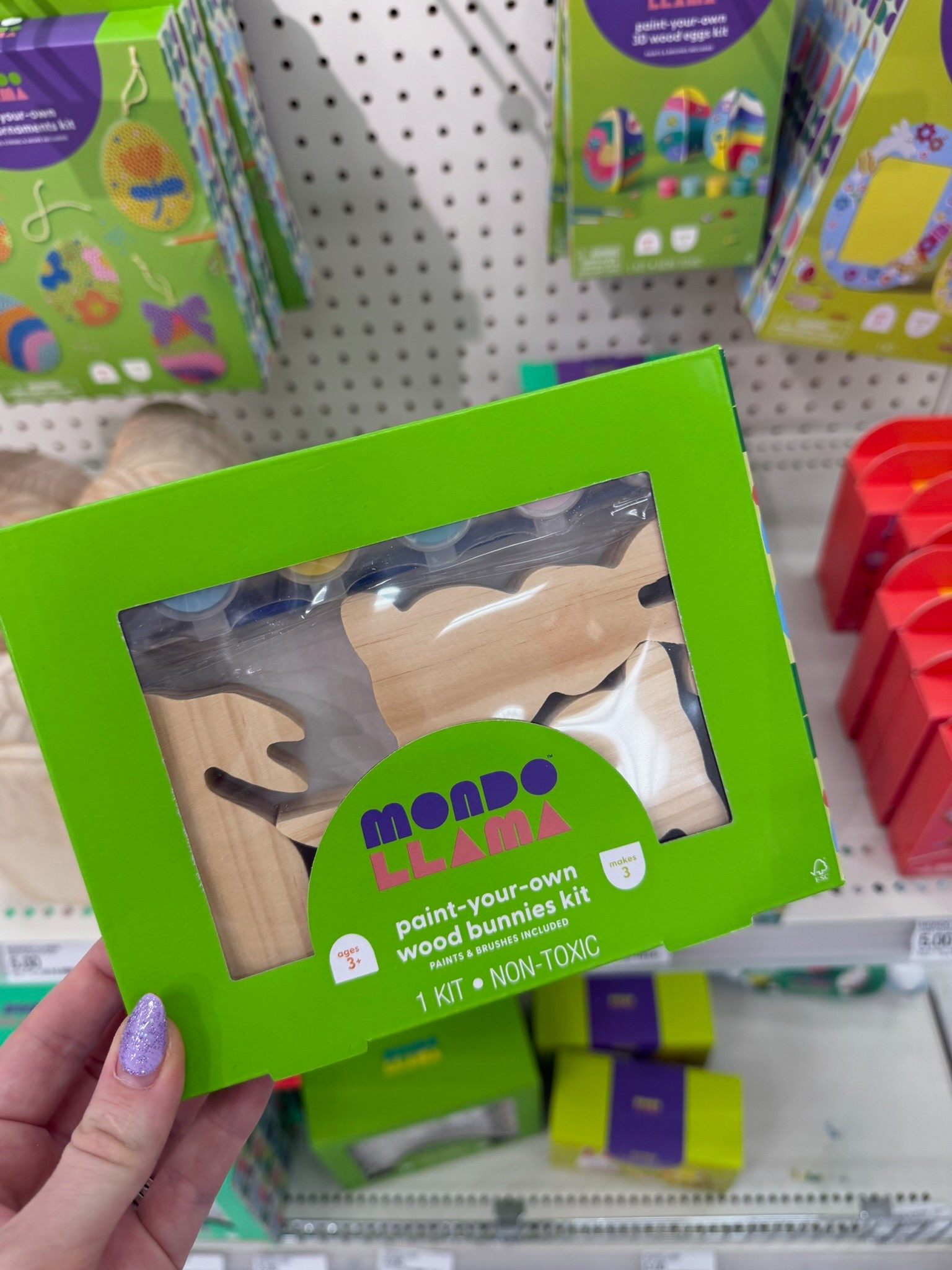 The perfect Easter craft! Loving this small craft from Target! Perfect to throw in an Easter basket or to paint with the kids this spring! 

#LTKKids #LTKBaby #LTKSeasonal