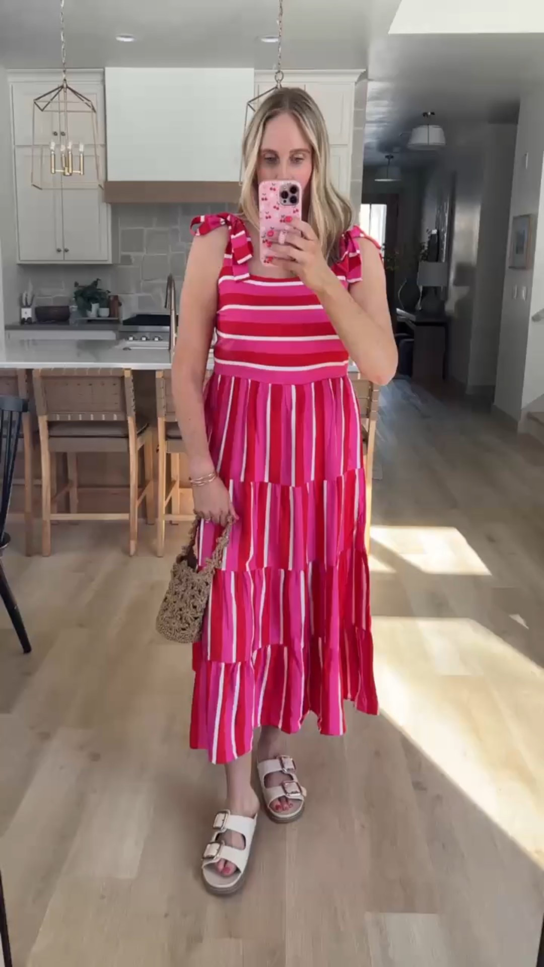 Absolutely loving this dress that is currently on sale through Amazon! It’s the comfiest dress & it comes it pockets. The straps are adjustable which I love!! ❤️ 

Summer fashion - Dress - Stripped dress - Style tips - Trendy fashion - Mom looks - Vacation looks - Maxi dress - Resort wear  #LTKStyleTip


