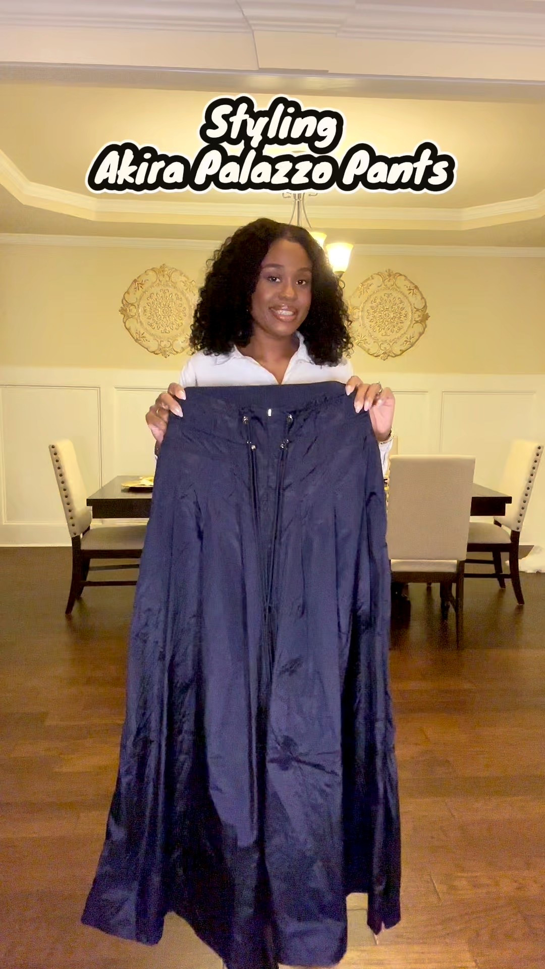Akira DANCE THE NIGHT AWAY DENIM PALAZZO PANT. I LOVE these pants! I sized up to a large and they are perfect! I tagged some of the shirts in the video but some are thrifted  

#LTKFindsUnder100 #LTKootd
