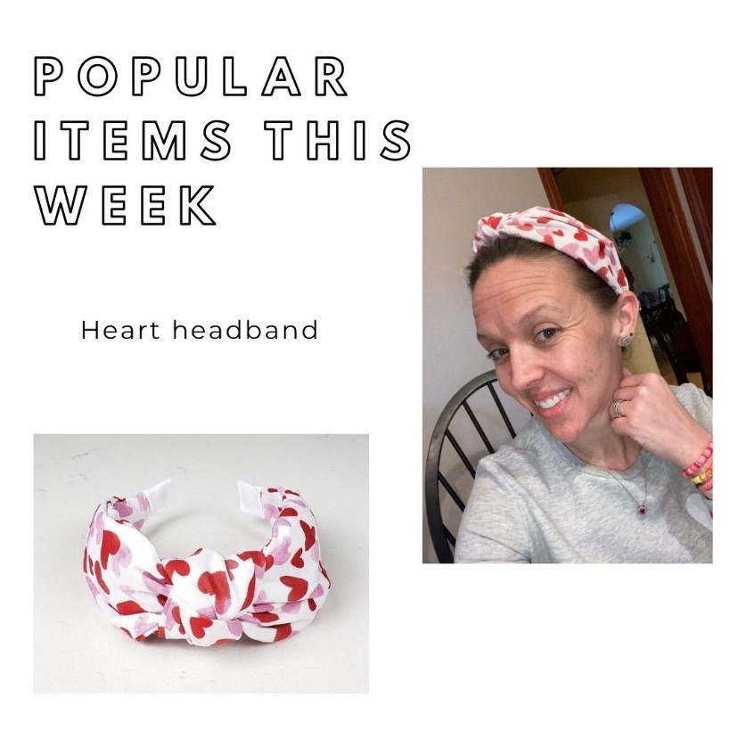 Valentine's Day Outfit - $14,  heart headband ; my daughter and I both love wearing this 


#giftsforher #giftsforgirls #etsy #heartheadband #under15 @Etsy  #budgetfriendly #valentinesheadband 


#LTKU #LTKOver40 #LTKKids