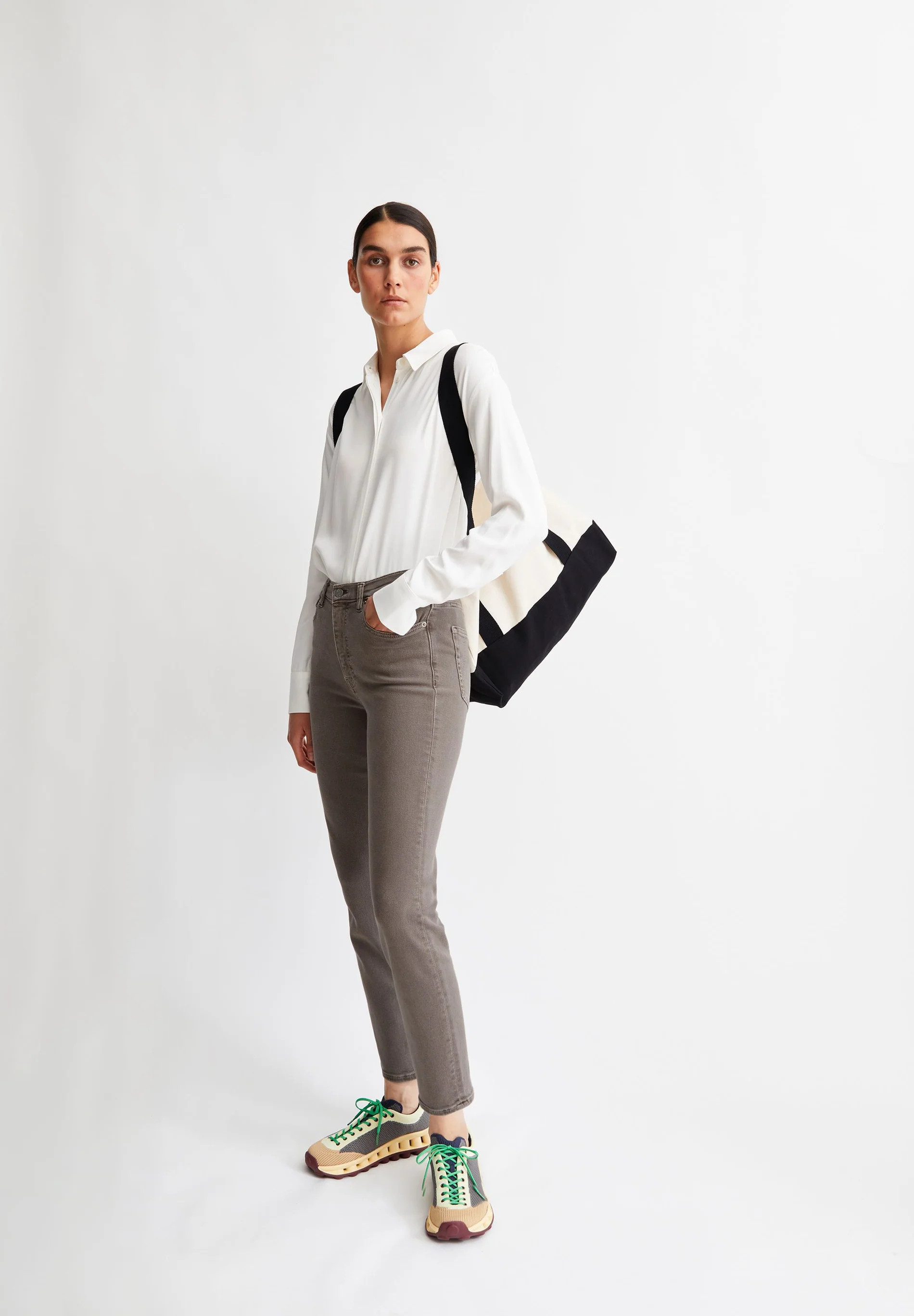 "LEJAANI HIGH WAIST SLIM JEANS Bio-Baumwoll-Mix X-Stretch" | ArmedAngels (DE)