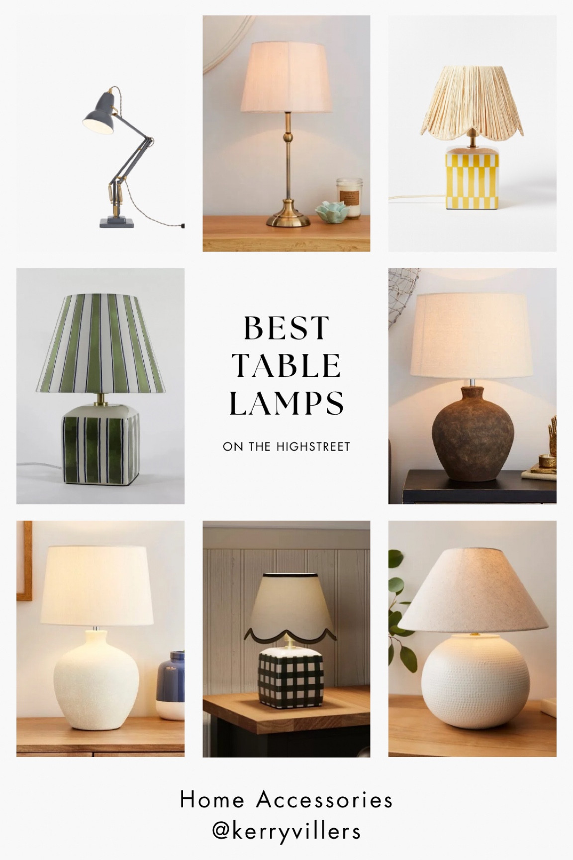 Some of the best and most affordable table lamps on the high street, but then I do have most of these in my own home, so I am biased! 



#LTKhome #LTKeurope #LTKuk