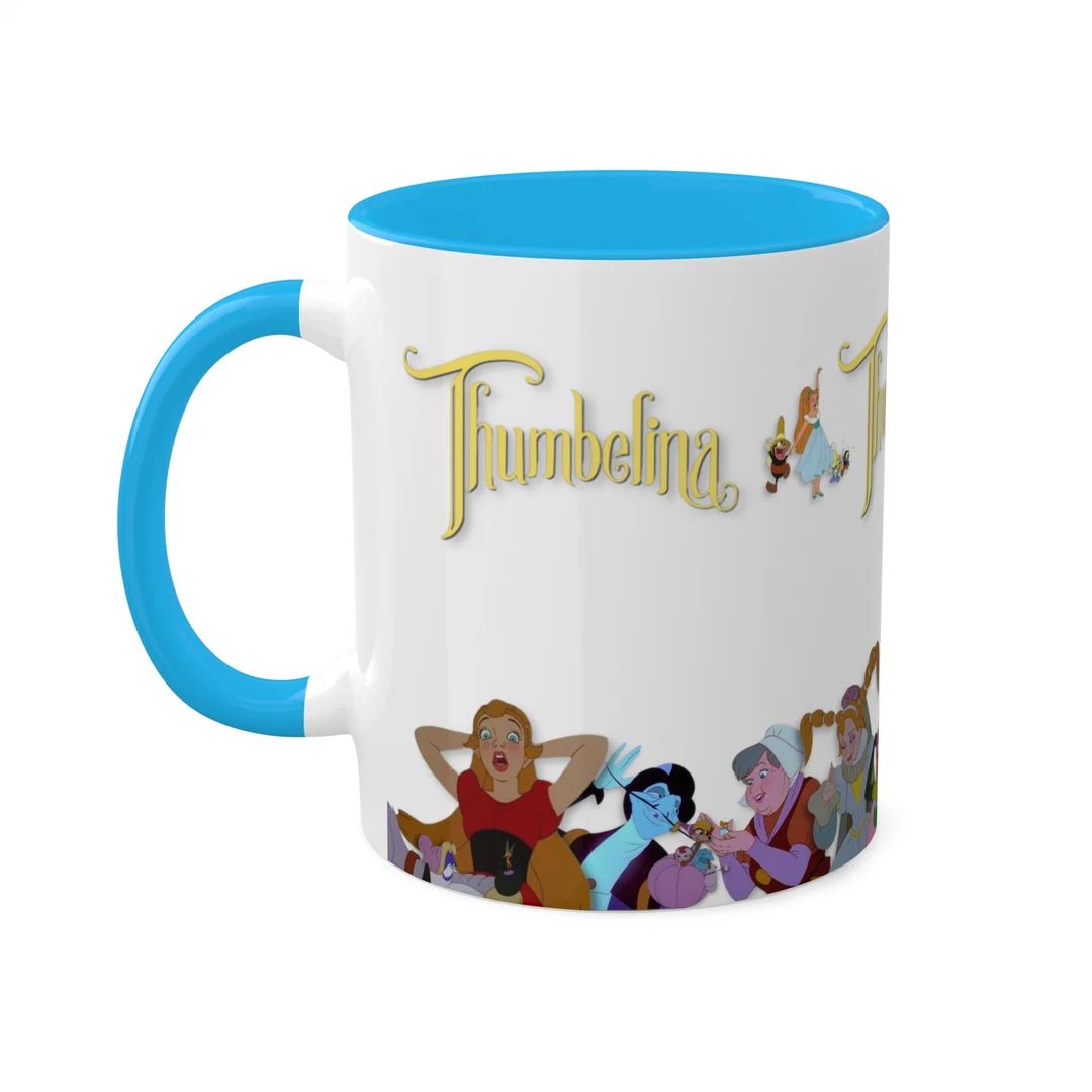 Thubelina Mug - Whimsical Thumbelina Mug - 11oz Ceramic mug - nostalgic mug -  vintage mug - acce... | Etsy (US)