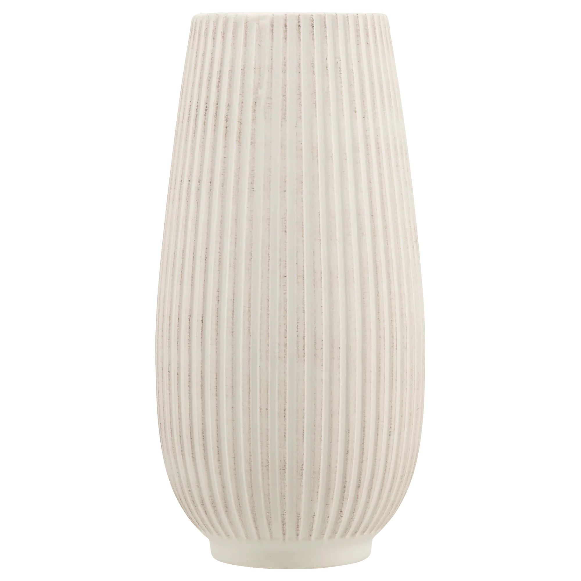 Ribbed Ceramic Table Vase | Bouclair