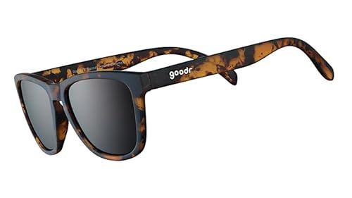goodr Bosley's Basset Hound Dreams Polarized Sunglasses, Medium Sized (OG), Brown Translucent Frames with Brown Non-Reflective Glare Reducing Lenses, UV400 Protection, No Slip, No Bounce | Amazon (US)