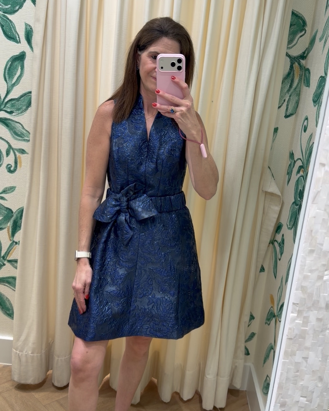 Special Occasion Dress 

Wearing a size 2 

Elegant, timeless, and festive ✨
This blue jacquard dress is one of those wear-now, wear-again pieces. The subtle sheen, tailored fit, and bow waist detail make it perfect for holiday parties, weddings, and New Year’s Eve — without feeling over-the-top.

Dress it up with heels and statement earrings or keep it classic with simple accessories. Such a great option when you want polished + comfortable 💙

holiday dress
party dress
NYE dress
cocktail dress
wedding guest dress
winter wedding outfit
blue dress
jacquard dress
bow detail dress
sleeveless party dress
holiday party outfit
classic party dress


#HolidayDress
#PartyDress
#NYEDress
#WeddingGuestDress
#CocktailDress
#HolidayOutfit
#WinterWeddingStyle
#ClassicStyle
#TimelessFashion
#LTKStyle

#LTKParty
#LillyPulitzer 

#LTKHoliday #LTKSeasonal #LTKOver40 #LTKWedding #LTKBeauty