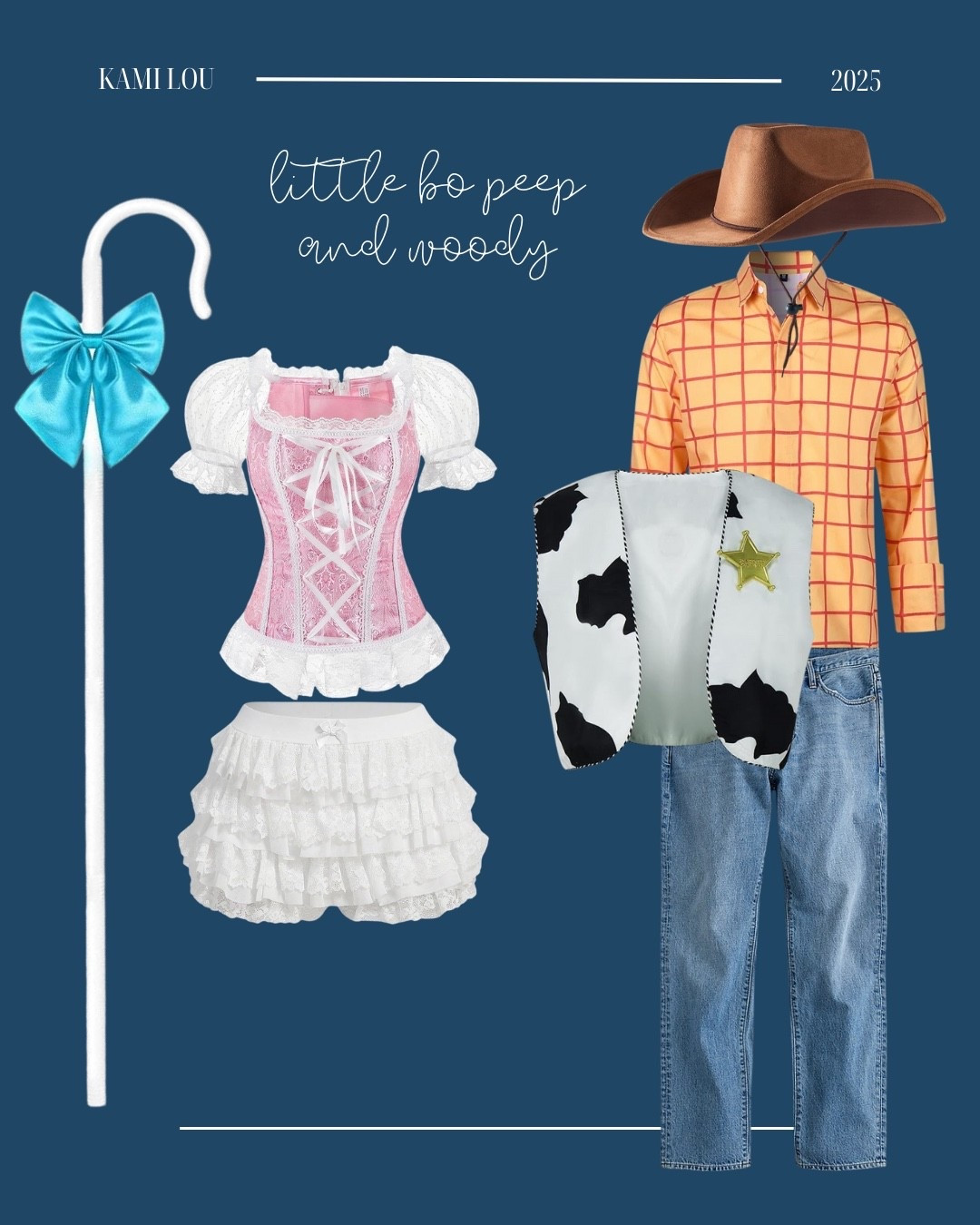 Couple Halloween Costume Idea

Little Bo Peep and Woody

#LTKParties #LTKSeasonal #LTKStyleTip