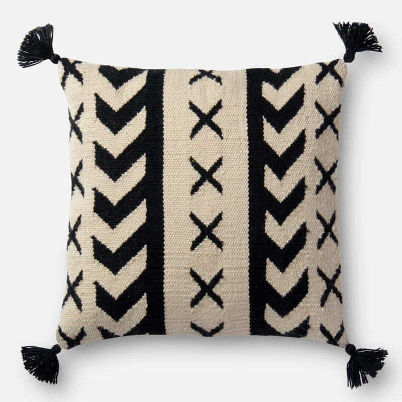 Tassels Indoor/Outdoor Pillow Cover | Wayfair North America