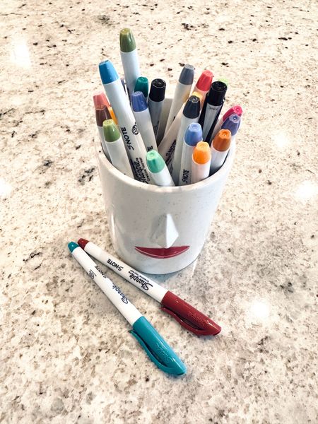 Sharpie markers for the pen lover // they don’t bleed! 

#LTKunder50 #LTKHoliday #LTKGiftGuide