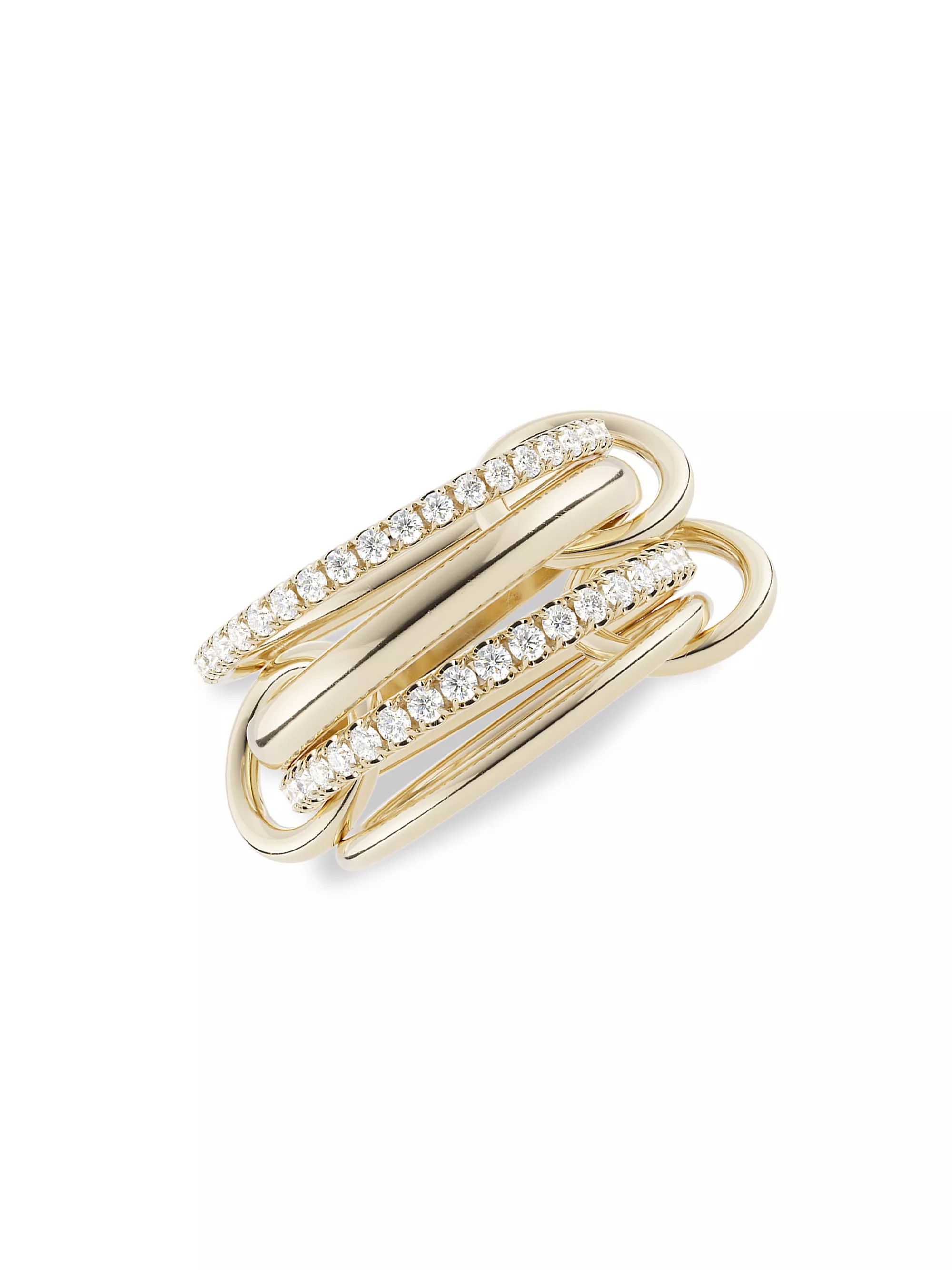 Galaxy Polaris 18K Yellow Gold & Diamond Ring | Saks Fifth Avenue