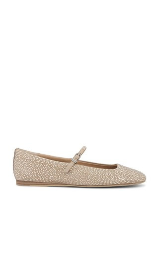 Reyes Crystal Flat in Lt Gold | Revolve Clothing (Global)