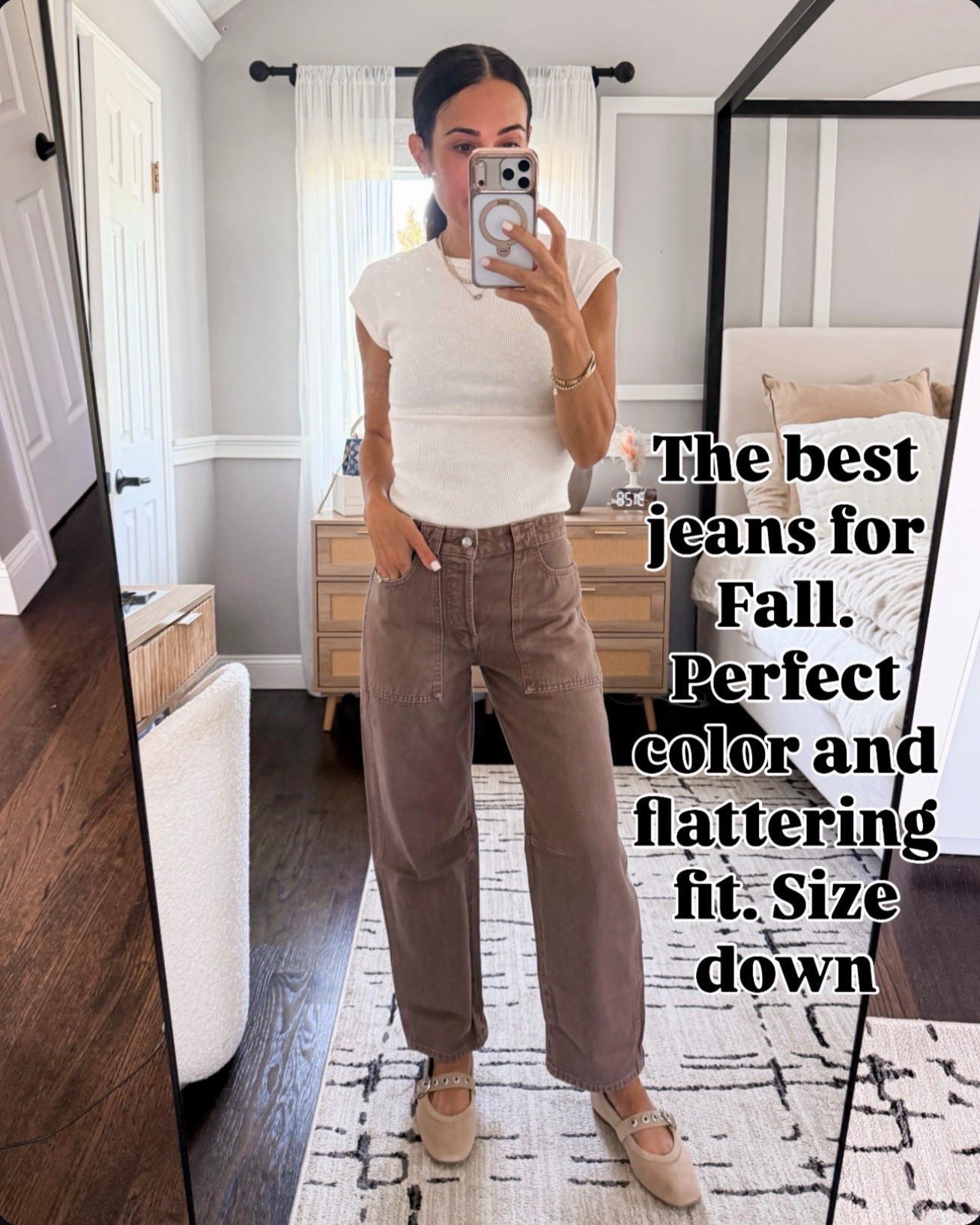 Some are brand new finds, some are pieces I already own in multiple colors, and a few are the kind of purchases that make getting dressed so much easier.

✨ The $40 Target jeans that look way more expensive.
✨ The white tee I keep reaching for.
✨ The comfy pants I’ve been living in.
✨ A hidden NSale gem.
✨ And the cozy shoes I have a feeling will disappear once the weather cools down.

If you could only grab ONE thing from this carousel… which one are you adding to your cart first? 👇

#LTKSeasonal #LTKOver40 #LTKgrwm