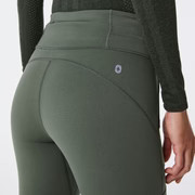 Women's High Waisted Seville Flare ScrubLegging™ - Moss · FIGS | FIGS